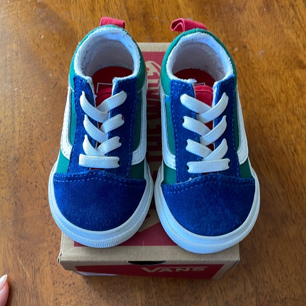 SALE TODAY 7/4! Colorbloacked Vans Sneakers